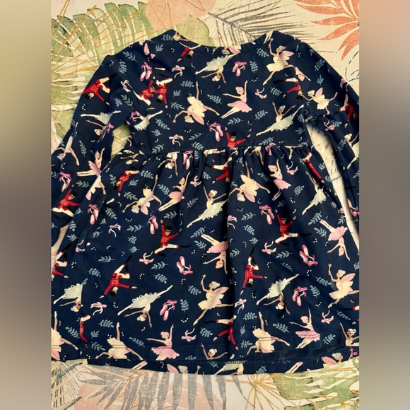 18 Months long sleeve Toddler Girls Ballerina Nutcracker Dress Baby Girl - Picture 3 of 3